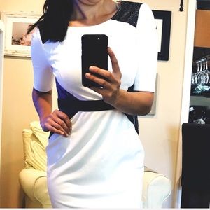 BETSEY JOHNSON black and white dress